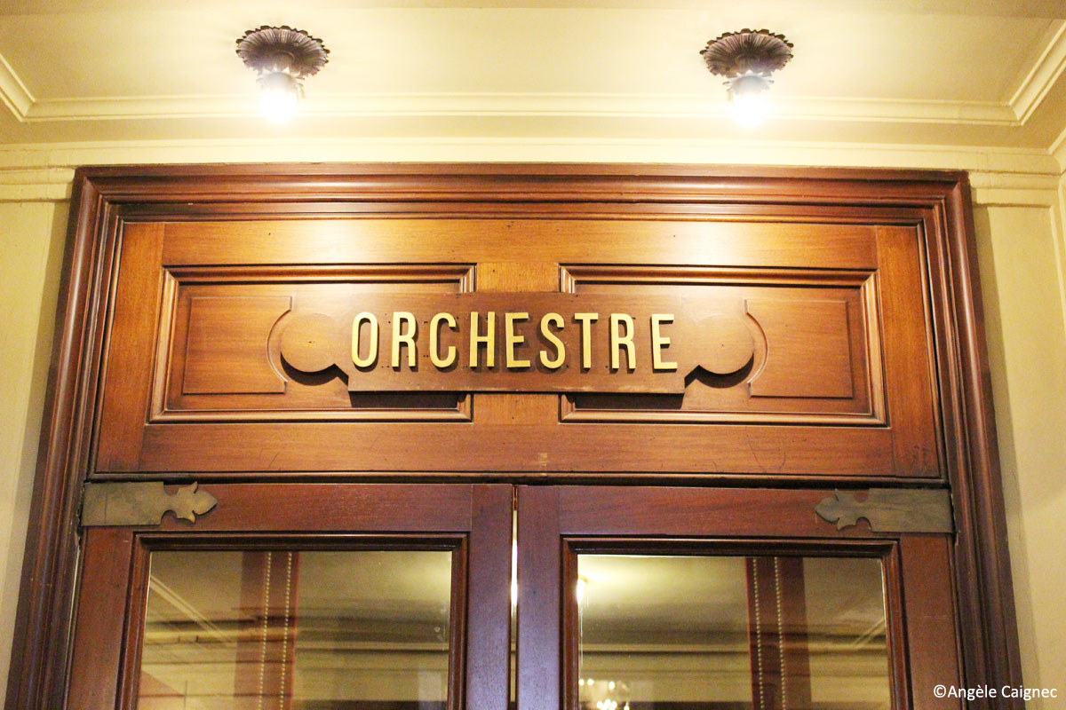 Entrée de l'Orchestre dans l'Opéra Garnier